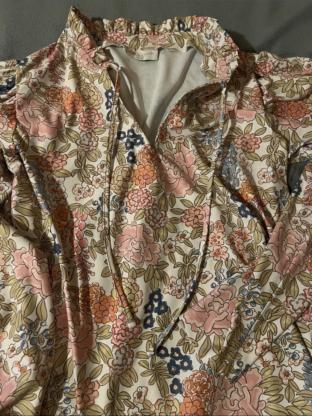 Smith & quinn bohemian top poplin tuckernuck pomander hill house quince brochu S - Picture 6 of 6